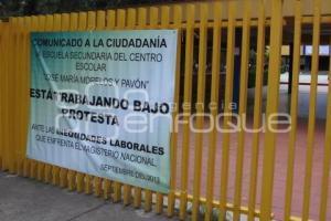 PROTESTA CONTRA REFORMA EDUCATIVA