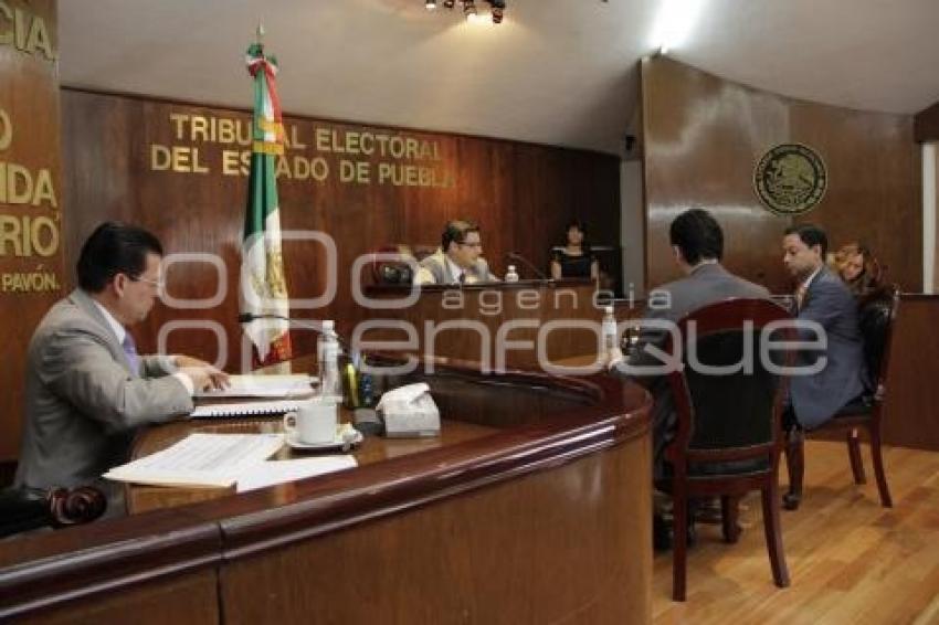 SESIÓN TRIBUNAL ELECTORAL DEL ESTADO