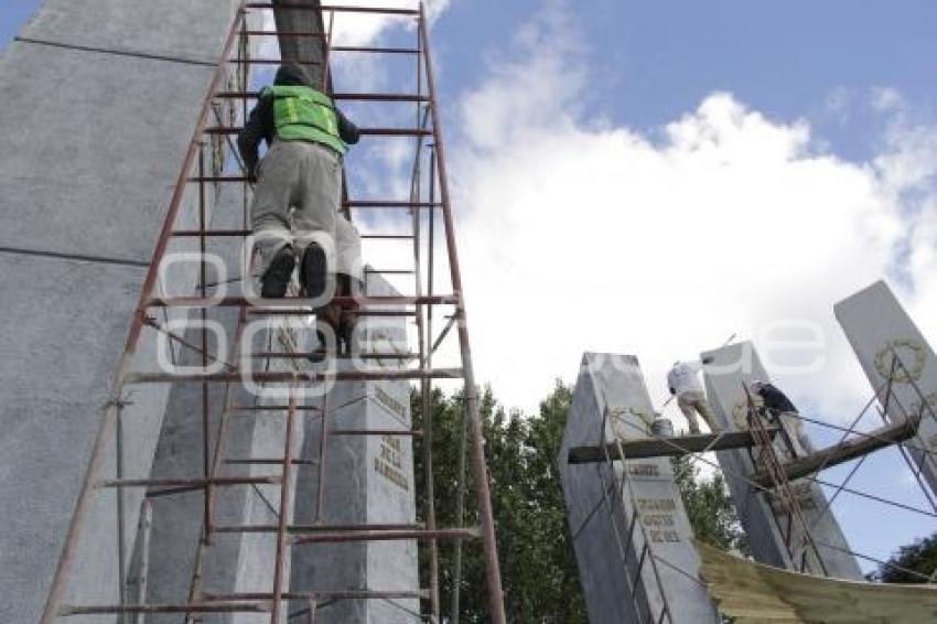 REMOZAMIENTO DE MONUMENTO A LOS NIÑOS HÉROES