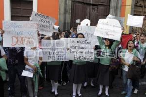 MANIFESTACIÓN MAESTROS