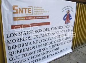 PROTESTA CONTRA REFORMA EDUCATIVA