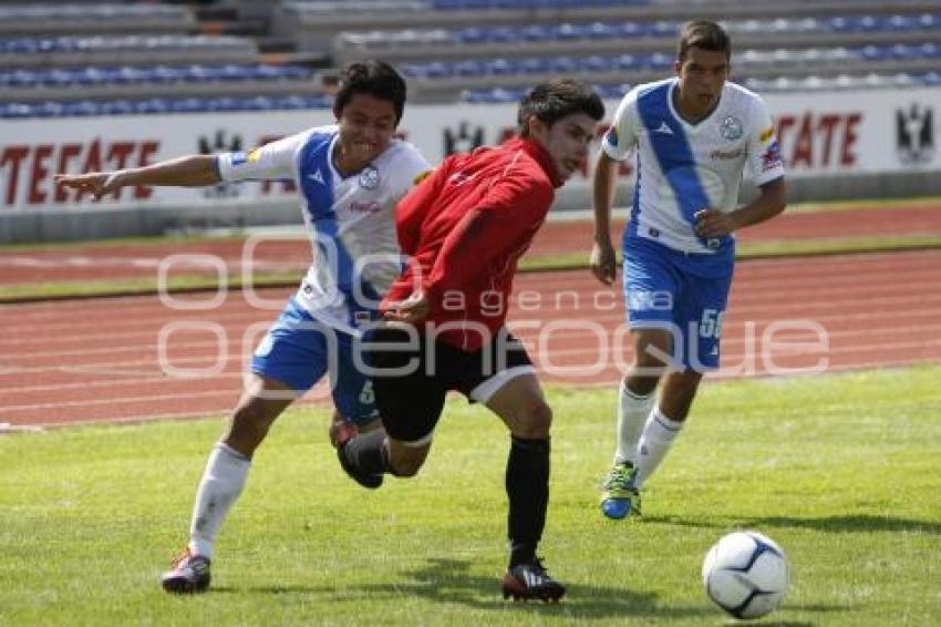 FUTBOL AMISTOSO . LOBOS BUAP VS PUEBLA FC SUB20