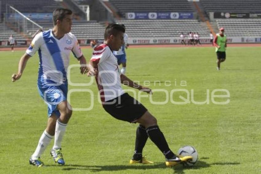 FUTBOL AMISTOSO . LOBOS BUAP VS PUEBLA FC SUB20