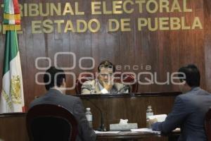 SESIÓN TRIBUNAL ELECTORAL DEL ESTADO