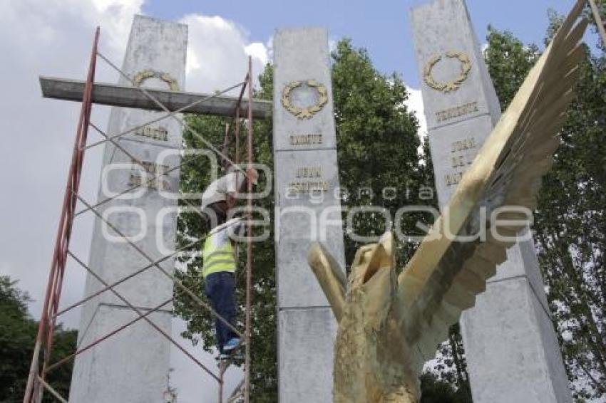 REMOZAMIENTO DE MONUMENTO A LOS NIÑOS HÉROES