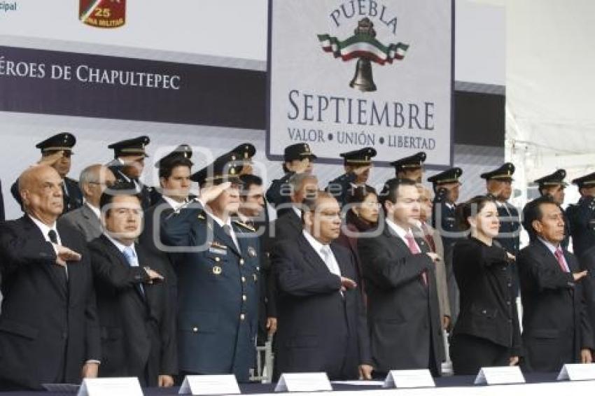 CEREMONIA CLXVI ANIVERSARIO NIÑOS HÉROES DE CHAPULFEPEC