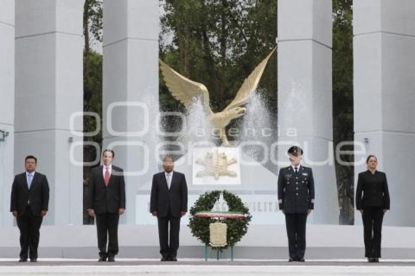CEREMONIA ANIVERSARIO CLXVI NIÑOS HÉROES DE CHAPULTEPEC