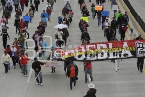 MANIFESTACIÓN DE MAESTROS