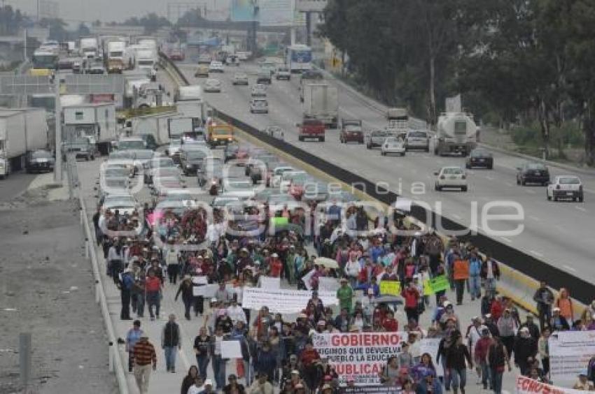 MANIFESTACIÓN DE MAESTROS