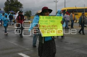 MANIFESTACIÓN DE MAESTROS