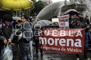 MANIFESTACIÓN MORENA