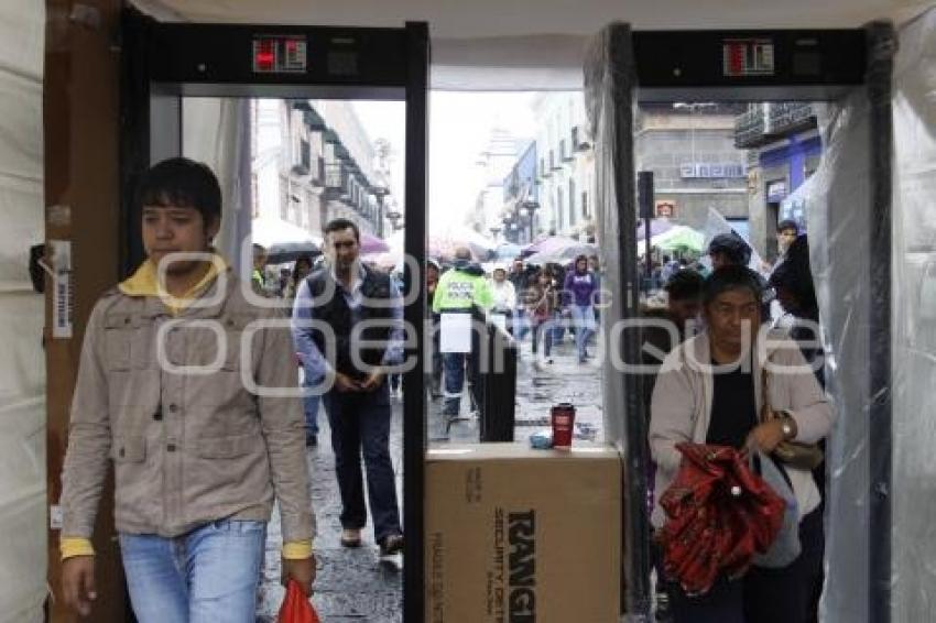 SEGURIDAD ZÓCALO. GRITO INDEPENDENCIA