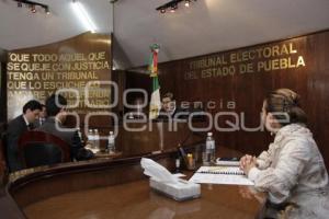 SESIÓN TRIBUNAL ELECTORAL DEL ESTADO