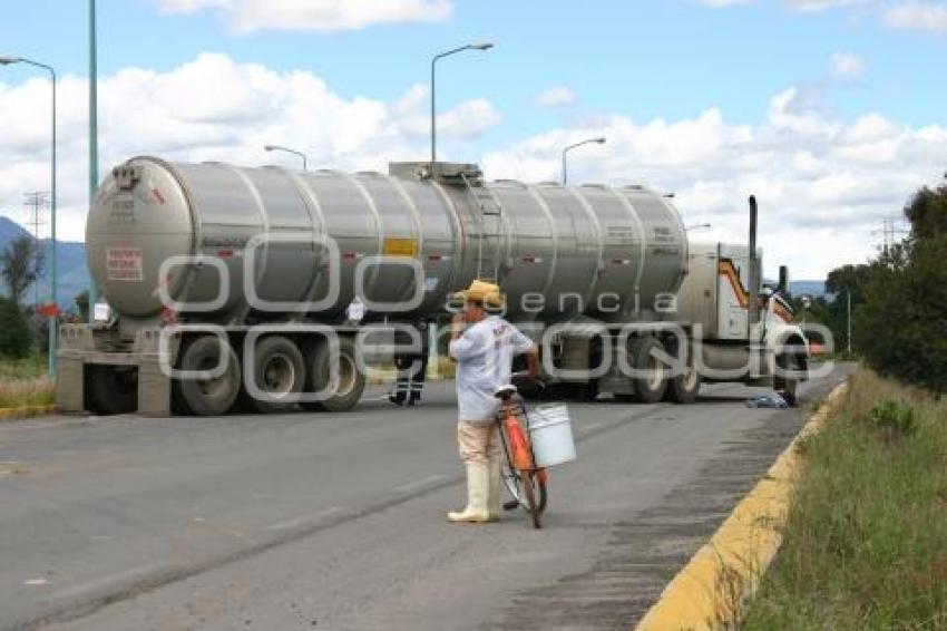 SIMULACRO INCENDIO PIPA . TEXMELUCAN