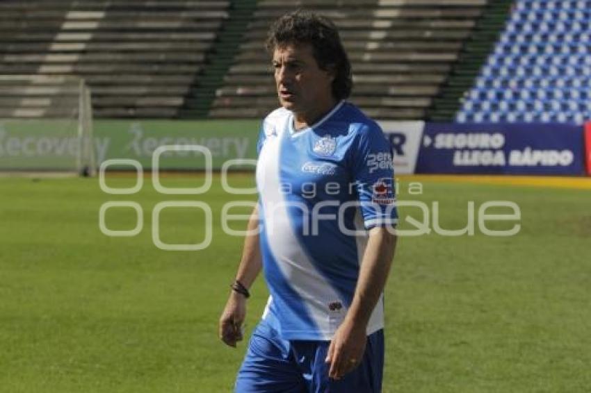 PARTIDO AMISTOSO PUEBLA FC VS PRENSA