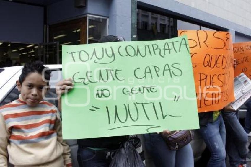 MANIFESTACIÓN COMERCIANTES AMBULANTES