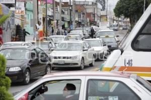 EMBOTELLAMIENTOS Y CAOS VIAL POR MANIFESTACIÓN