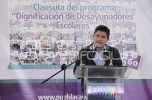 CLAUSURA PROGRAMA DIGNIFICACIÓN DESAYUNADORES ESCOLARES