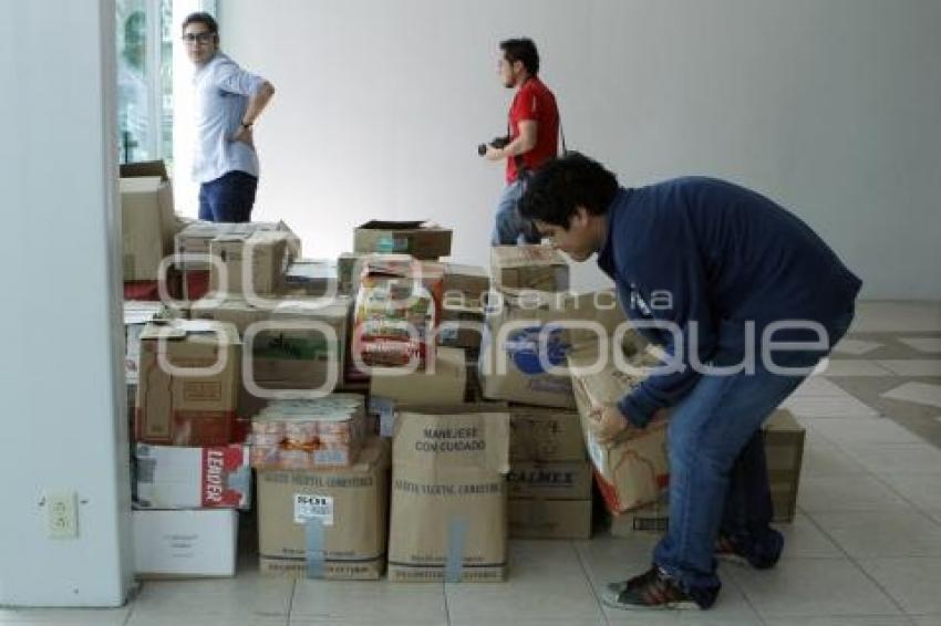 ENVIO DE ALIMENTOS A ZONAS AFECTADAS POR HURACANES