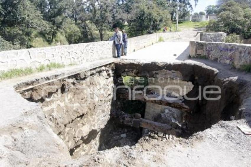 DERUMBE PUENTE EN CONCEPCIÓN CAPULAC