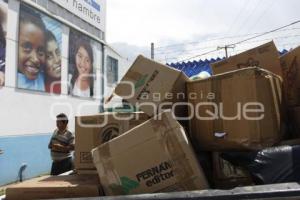 AYUDA DAMNIFICADOS. BANCO DE ALIMENTOS