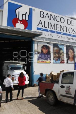 AYUDA DAMNIFICADOS. BANCO DE ALIMENTOS