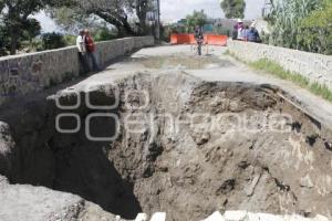 DERUMBE PUENTE EN CONCEPCIÓN CAPULAC