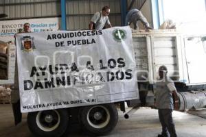 AYUDA DAMNIFICADOS. BANCO DE ALIMENTOS