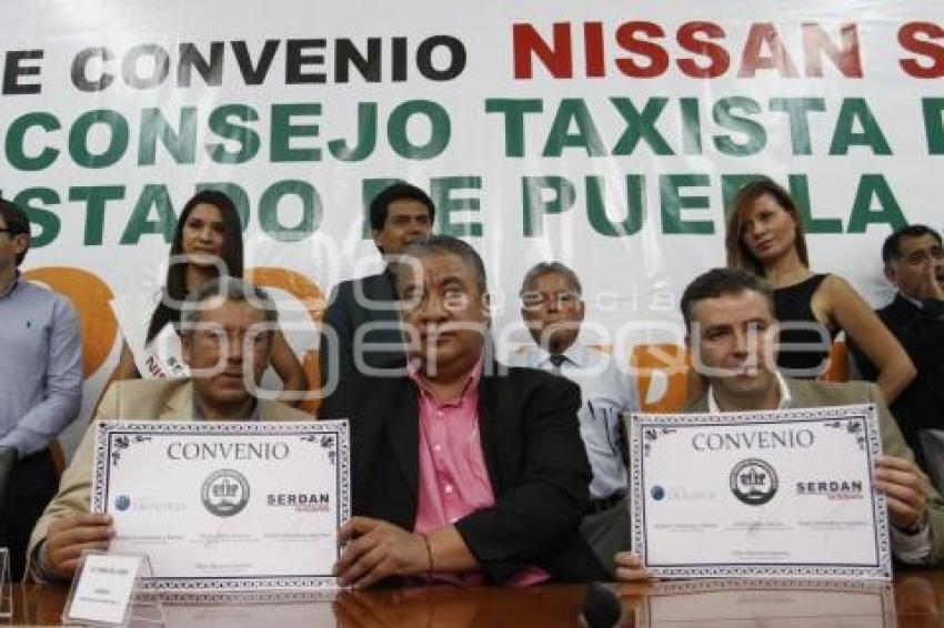 CONVENIO CONSEJO TAXISTA Y NISSAN SERDÁN