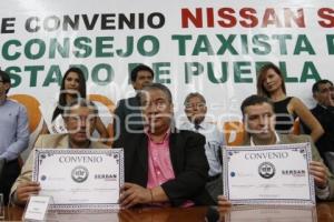CONVENIO CONSEJO TAXISTA Y NISSAN SERDÁN