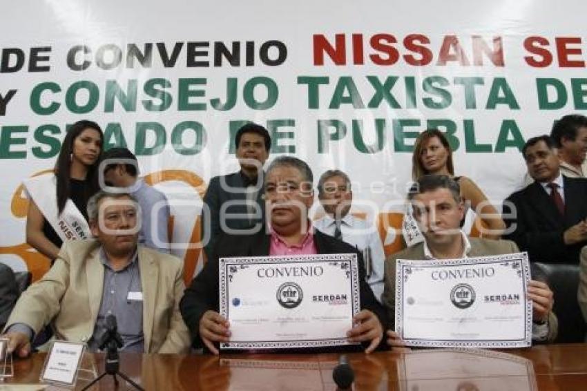 CONVENIO CONSEJO TAXISTA Y NISSAN SERDÁN