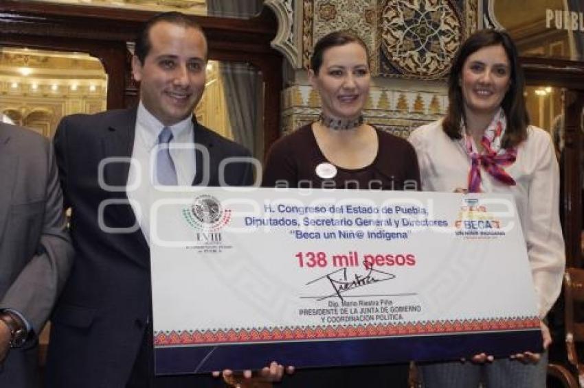 BECA A UN NIÑO INDÍGENA. CONGRESO