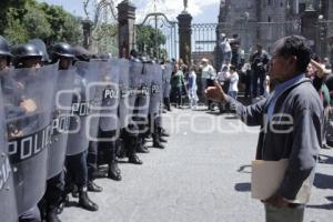 MANIFESTACIÓN DE MAESTROS