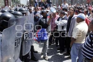 MANIFESTACIÓN DE MAESTROS