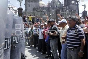 MANIFESTACIÓN DE MAESTROS