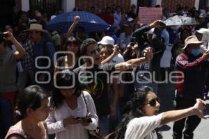 MANIFESTACIÓN DE MAESTROS