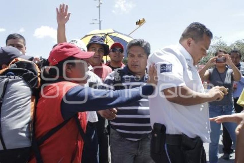 MANIFESTACIÓN DE MAESTROS