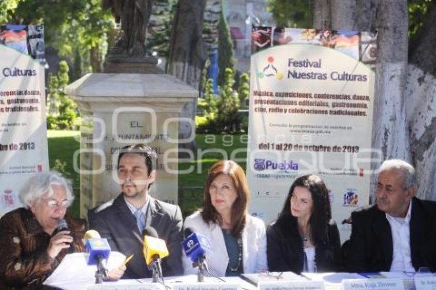 PRESENTACIÓN FESTIVAL NUESTRAS CULTURAS