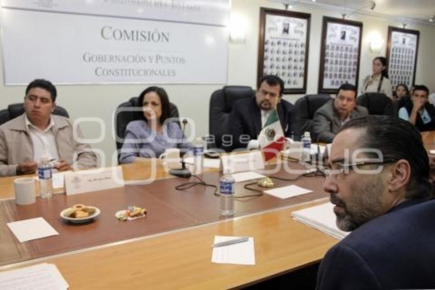 COMISIÓN DE GOBERNACIÓN. CONGRESO