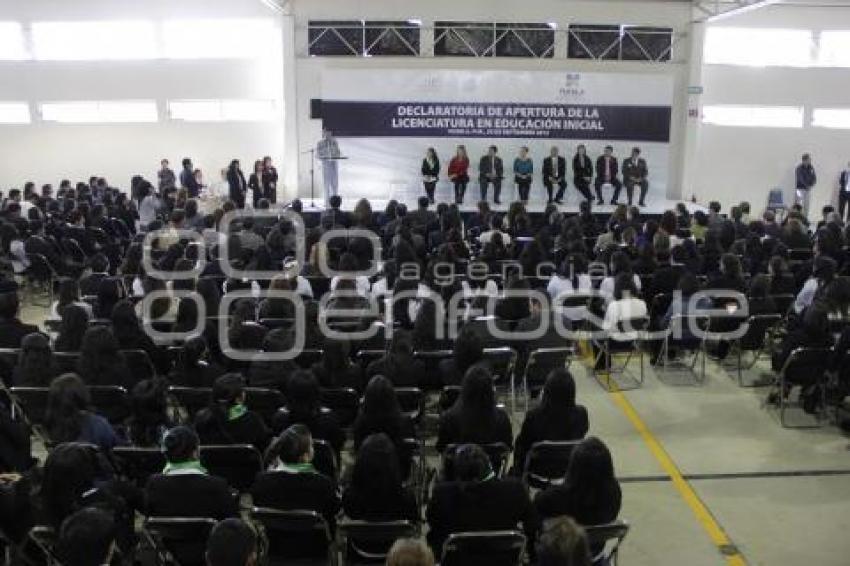 COMIENZA LICENCIATURA EN EDUCACIÓN INICIAL