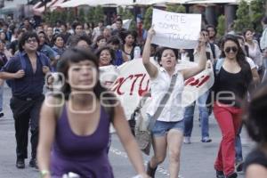 MANIFESTACIÓN ESTUDIANTES