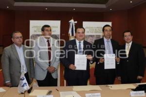 FIRMA CONVENIO CANACO PRODECOM