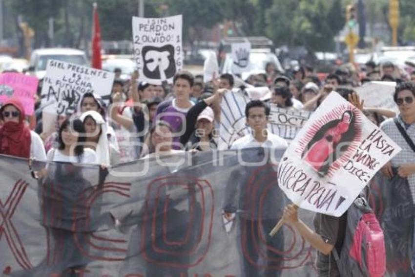 MANIFESTACIÓN ESTUDIANTES