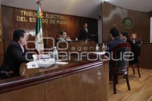 SESIÓN TRIBUNAL ELECTORAL DEL ESTADO