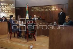 SESIÓN TRIBUNAL ELECTORAL DEL ESTADO