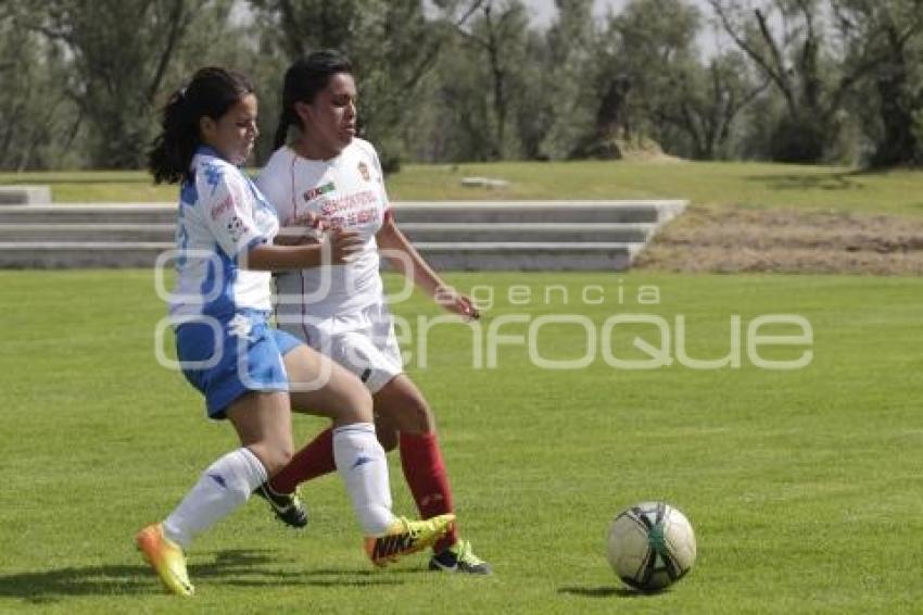 FUTBOL FEMENIL . FRANJITAS VS ANDREAS SOCCER