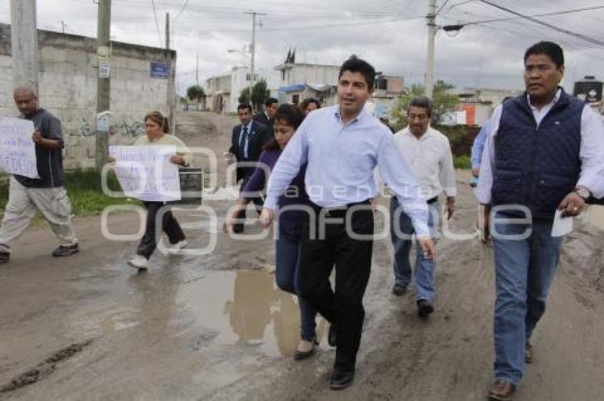 ARRANQUE DE OBRA EN LA COLONIA HISTORIADORES