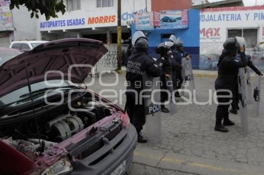 OPERATIVO EN LA 46 PONIENTE