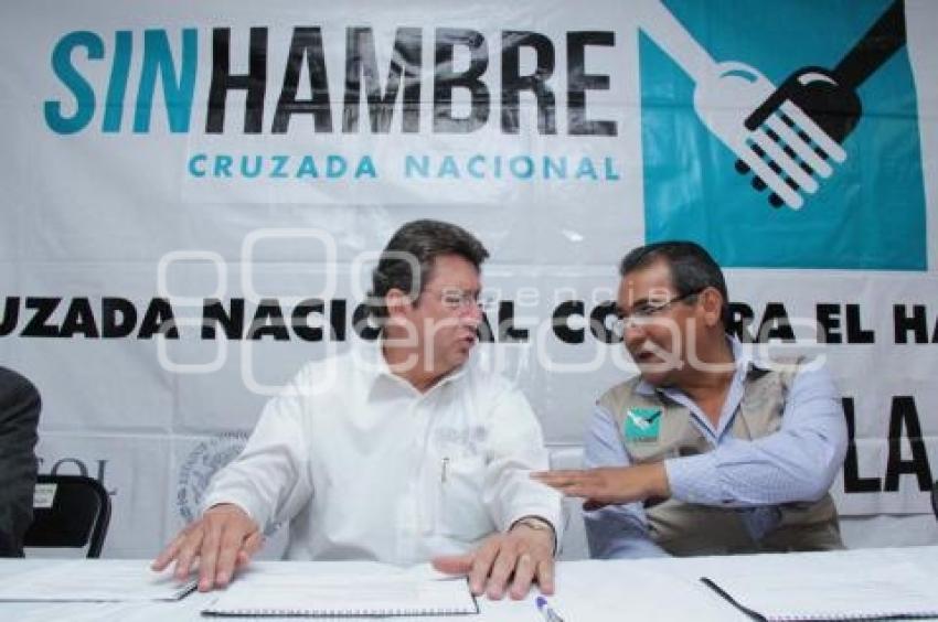 FIRMA DE CONVENIO SEDESOL-SAGARPA