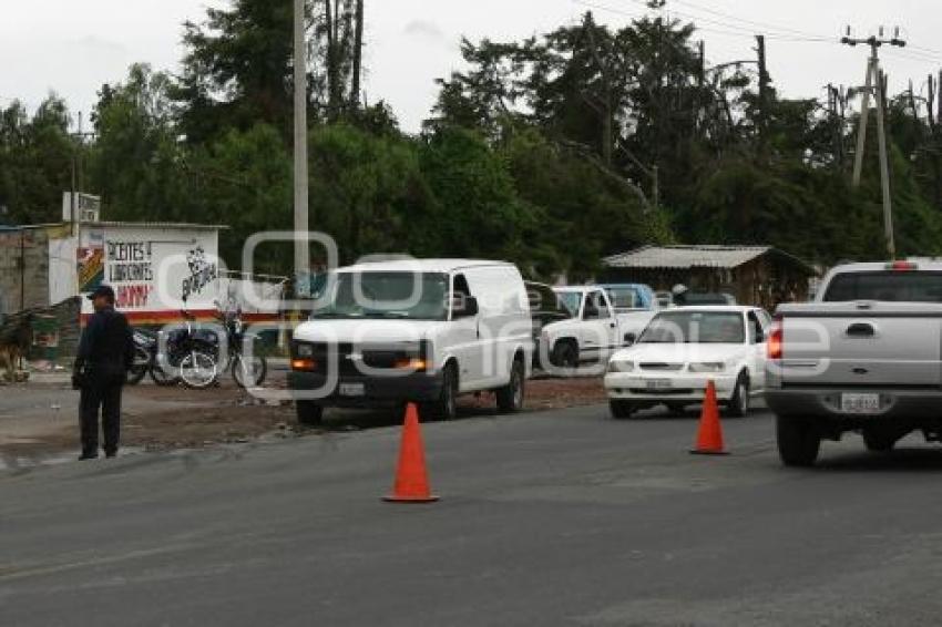 OPERATIVO ENTRADA A SAN MARTÍN TEXMELUCAN